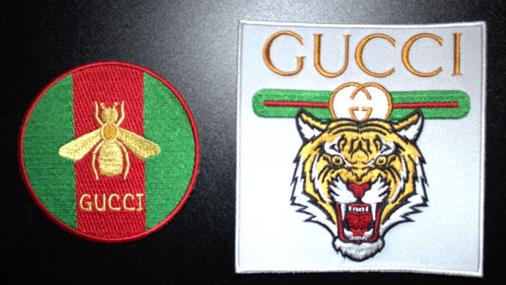 Gucci Iron-on Patches Bengal Tiger and Bee