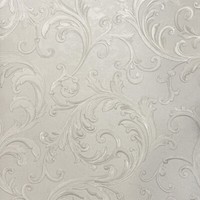 Eur 6,01/Qm / Tapete Sirpi 24834 Italian Design Ornamente Grau Silber Barock