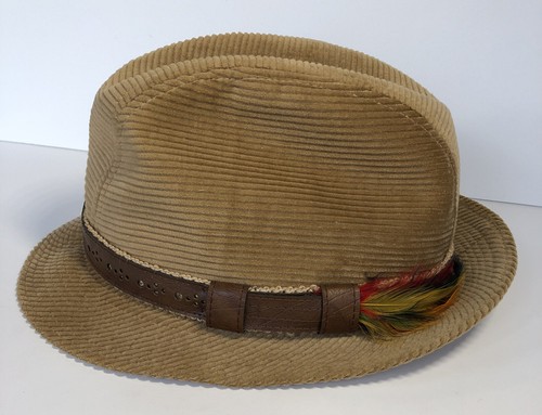 Vintage Biltmore Homburg Fedora Hat Cap 