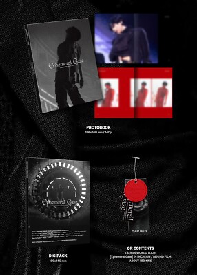TAEMIN WORLD TOUR [EPHEMERAL GAZE] IN INCHEON QR / QR+Book+Poster+