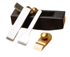Mini pialla in ebano compatta e pratica pialla per lavorazione del legno strumento di taglio bordi
