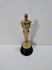 Trofeo Estilo Premio Película de Oro | Estatua Premio Película de Resina | Exhibición Dorada Metálica