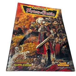 Warhammer 40k Sisters of Battle 2nd Edition Codex 1997 Softcover …BA