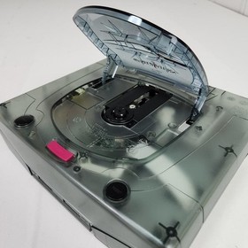 Sega Saturn Skeleton HST-3220 Console Clear Black This is Cool Pad Tested