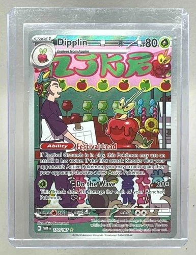 Dipplin 2024 Pokemon Twilight Masquerade #170