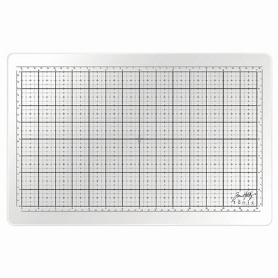 Tonic Studios Tim Holtz Travel Glass Studio Mat White