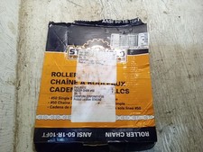 Stronghold 60212 Roller Chain ANSI 50-1R-10FT 50 Single Strand Riveted M11C 