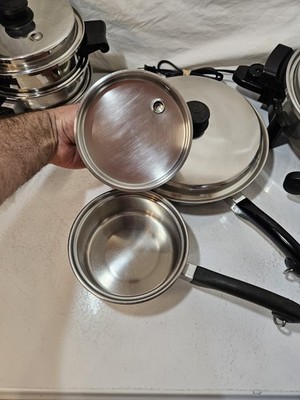 SALADMASTER 18-8 Tri-Clad Stainless Steel Cookware Set + Electric