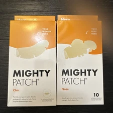 Mighty Patch Nose And Chin  Hero Cosmetics, HYDROCILLOID 10 patches