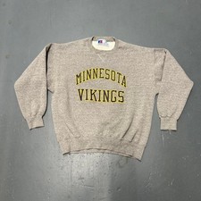 Vintage 80s/90s Minnesota Vikings Russell athletic spell out Crewneck sweatshirt