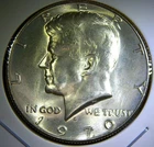 1970-D ** Kennedy Half Dollar ** 40% Silver ** KEY DATE **Unc ** Mint Set Coin