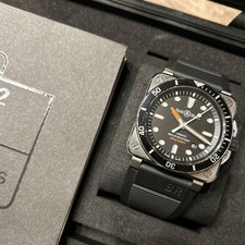 Bell  Ross BR03-92 Automatic Black Dial 42mm Steel Date Aviation Men's Watch