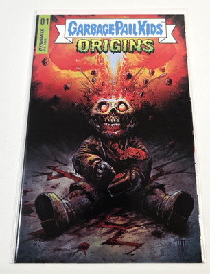 GARBAGE PAIL KIDS ORIGINS ISSUE#1 VARIANT JONES CVR  ADAM BOMB DYNAMITE 2022