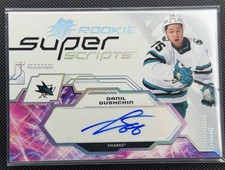 2023-24 SPx - Super Scripts Rookies Danil Gushchin #SSR-DG (AU, RC)