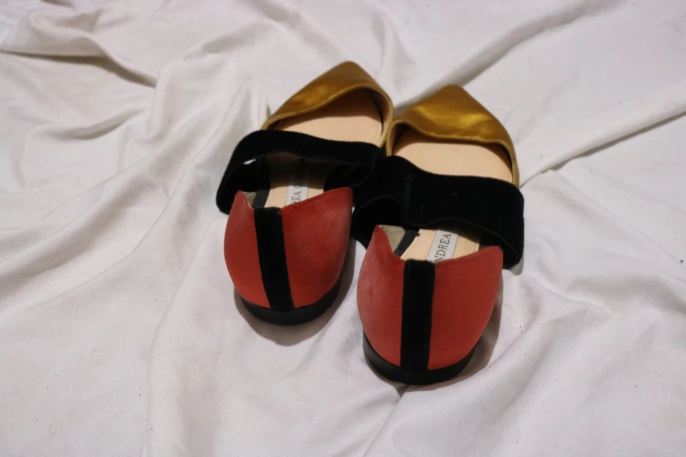 Vintage Andrea Gomez Authentic Italian Flats  EU Size 36 US Size 6 - Image 3 of 4