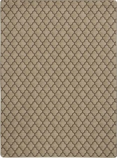 10x13 Milliken Beige Geometric Area Rug Essex II TOASTED OAT - Aprx 10 9 x 13 2
