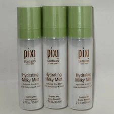 SEALED Pixi Hydrating Milky Mist with Hyaluronic Acid & Oat Extract 2.7oz x3 Lot