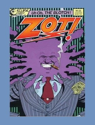 ZOT No.22 comic book by ECLIPSE COMICS - October 1988 vintage comic SEALED BAG