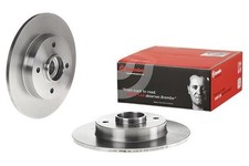 2x BREMBO Bremsscheibe 08.9512.27 für CITROËN DS OPEL PEUGEOT