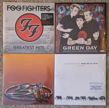 2LP Greatest Hits Vinyl Lot - 311, Foo Fighters, Green Day, Dave Matthews Band