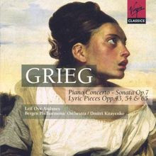 Grieg: Piano Concerto/Sonata/Lyric Pieces von Andsnes | CD | Zustand gut