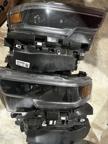 2019 - 2023 Dodge Ram 1500 TRX Limited Full LED Headlight Black Pair LH & RH 2PC