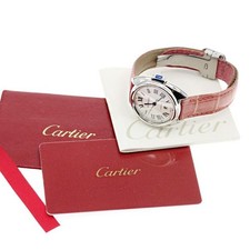 CARTIER CLÉ DE CARTIER WSCL0016 31mm SS Silver Dial Automatic Date #C395