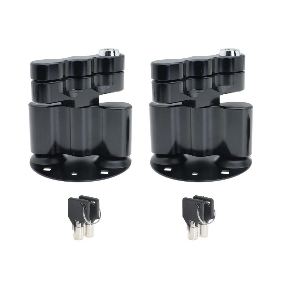 2 PCS RX-LOX-PM Pack Mount Lock 2 Pack for Rotopax Standard Gas Can Mounts