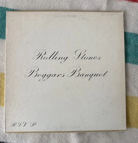 VTG Lot of 4 Rolling Stones Vinyl LP Records Tattoo You Beggars Banquet