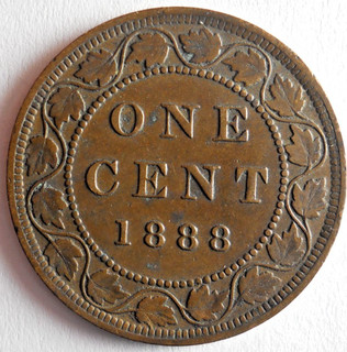 1888 CANADA CENT HIGH VALUE RARE COIN lot B12