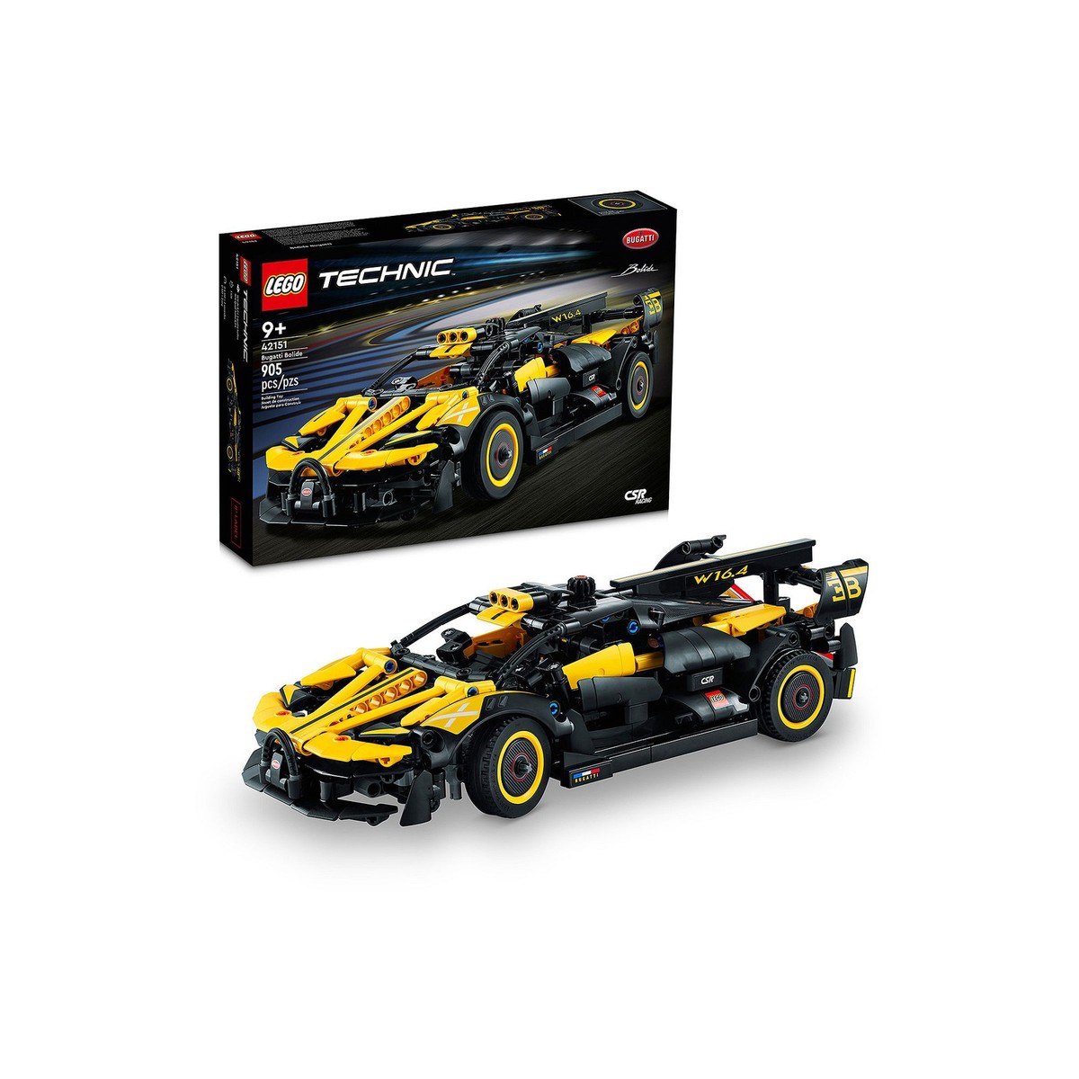 LEGO 6425761 Technic Bugatti Bolide 42151 Toy Building Kit (905
