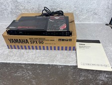 Yamaha SPX90 SPX 90 digital sound processor rack mount unit w/ box and manuals
