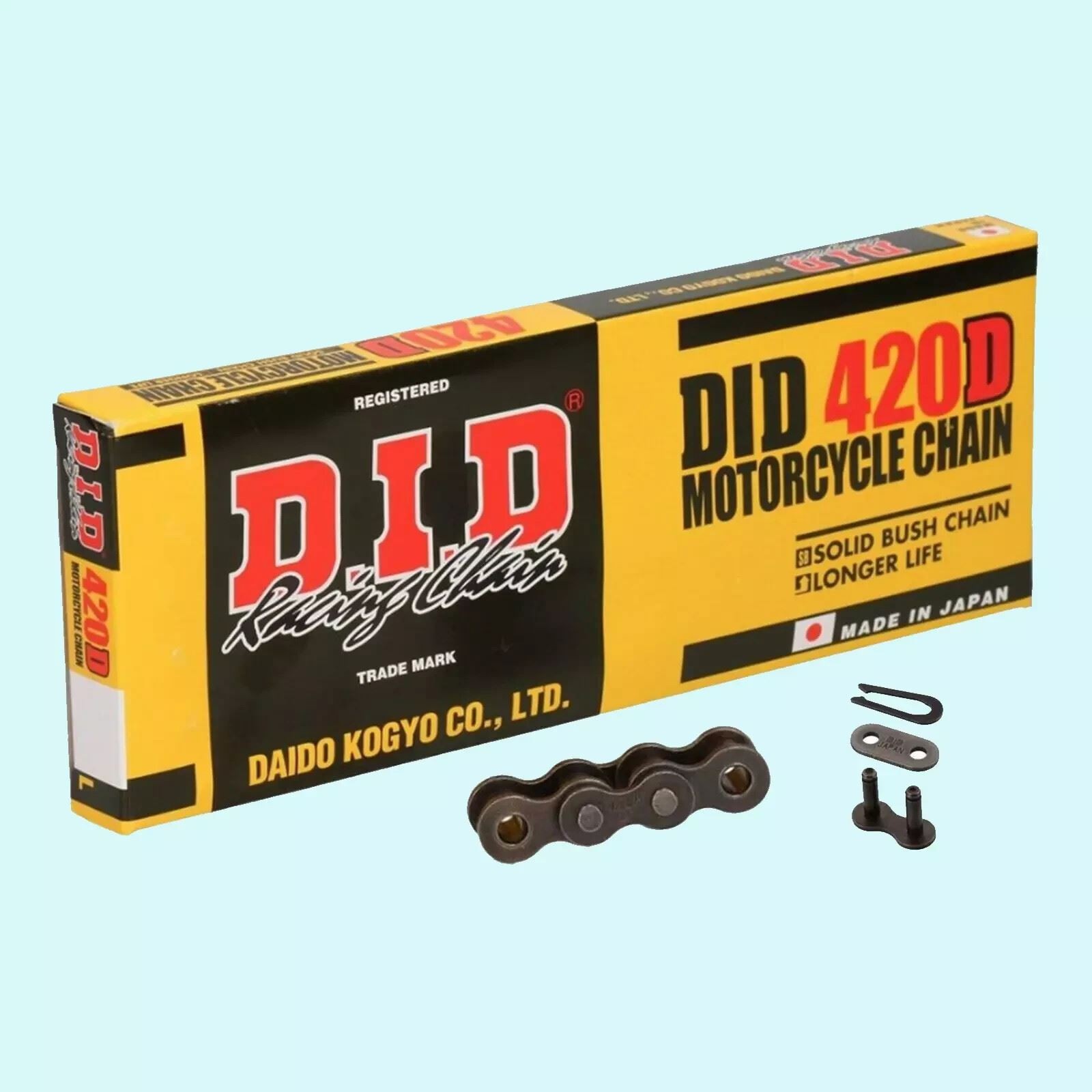 DID BRAND NEW RACING MOTORCYCLE DRIVE CHAIN 420 420D / 098L 098 L LINKS
