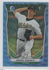 2014 Bowman Draft Chrome Blue Wave Refractor Daniel Gossett #CDP71