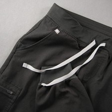 Women's Zamora Jogger Scrub Pant Cargo Women Jogger L Black Gray Drawstring