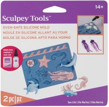 Sculpey Flexible Push Mold Sea Life