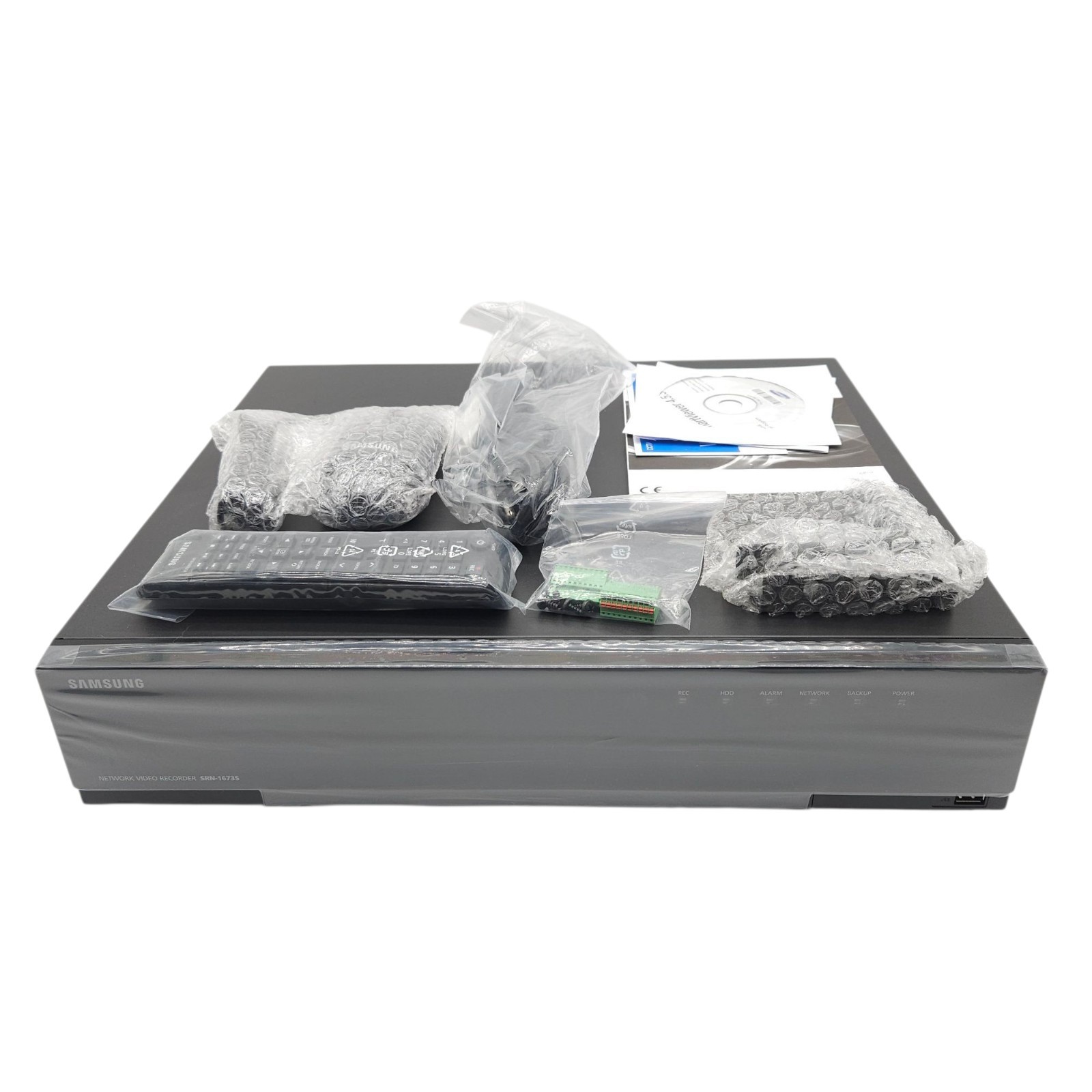 Samsung NVR SRN-1673S 16 Channel POE 4 TB Storage Camera Net