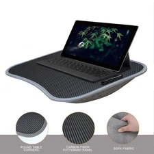 Laptop Lazy Lap Desk With Pillow Cushion Laptop Tablet Small Desk Tray For Work