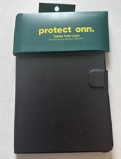 Protect ONN Tablet Folio Case Fits Samsung Galaxy Tab A9 Black