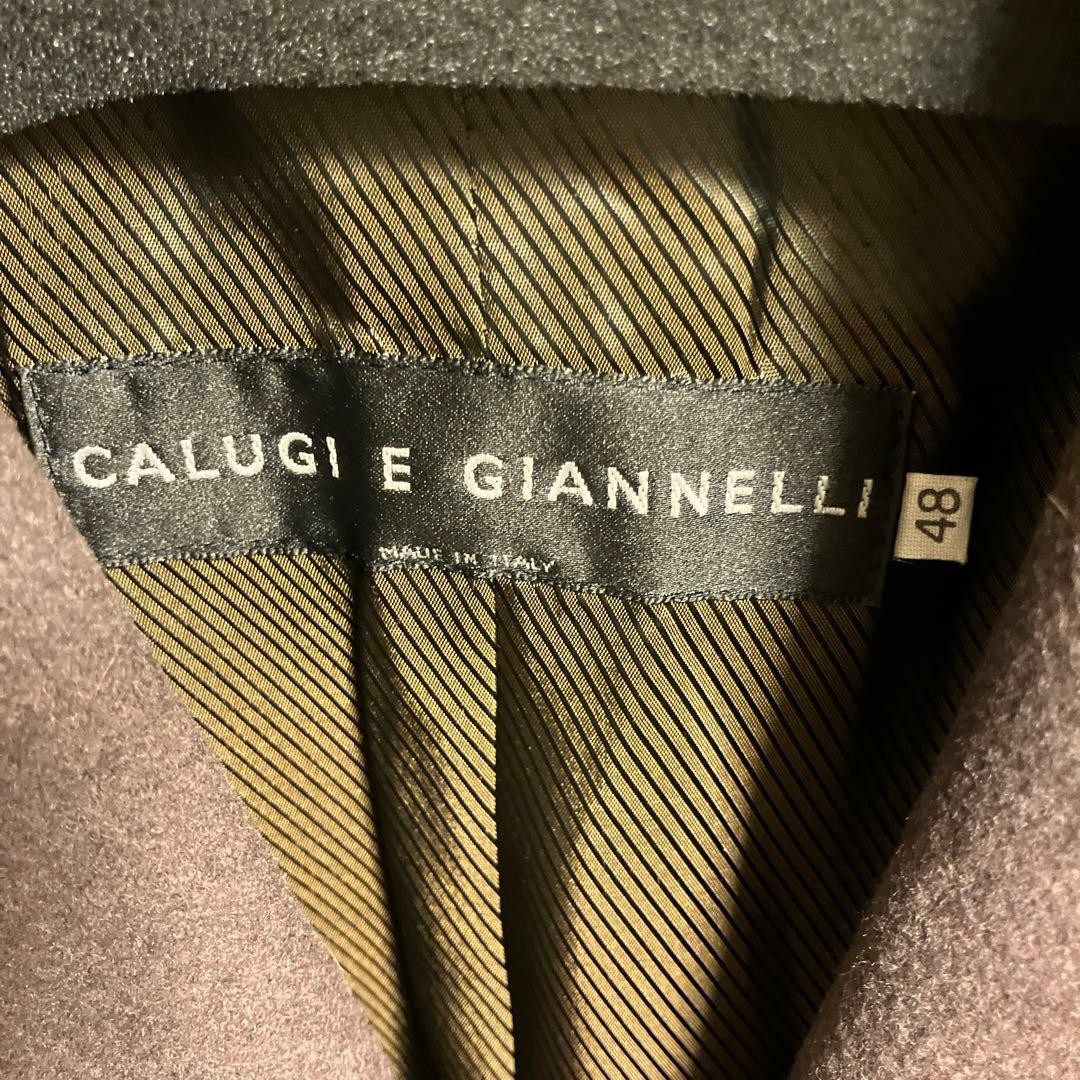 VINTAGE 90s CALUGI E GIANNELLI Made in Italy Wool Camel Tyrolean Jacket Large image 8