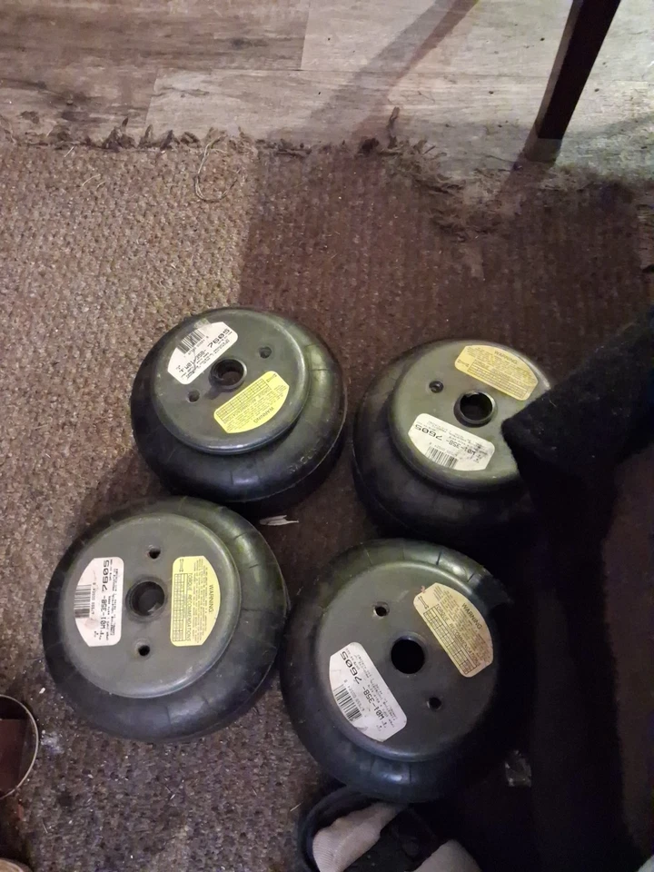 4 Industrial NOS Firestone W01-358-7605 Airmount Airide Airbags Air Suspension - Image 4 of 4