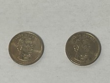 2 Coins james monroe dollar coin 1817-1825