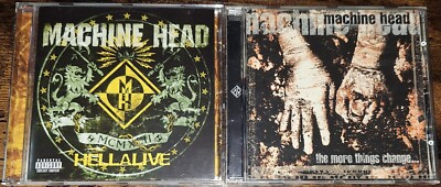 MACHINE HEAD - HELLALIVE + THE MORE THINGS CHANGE... 2CDs