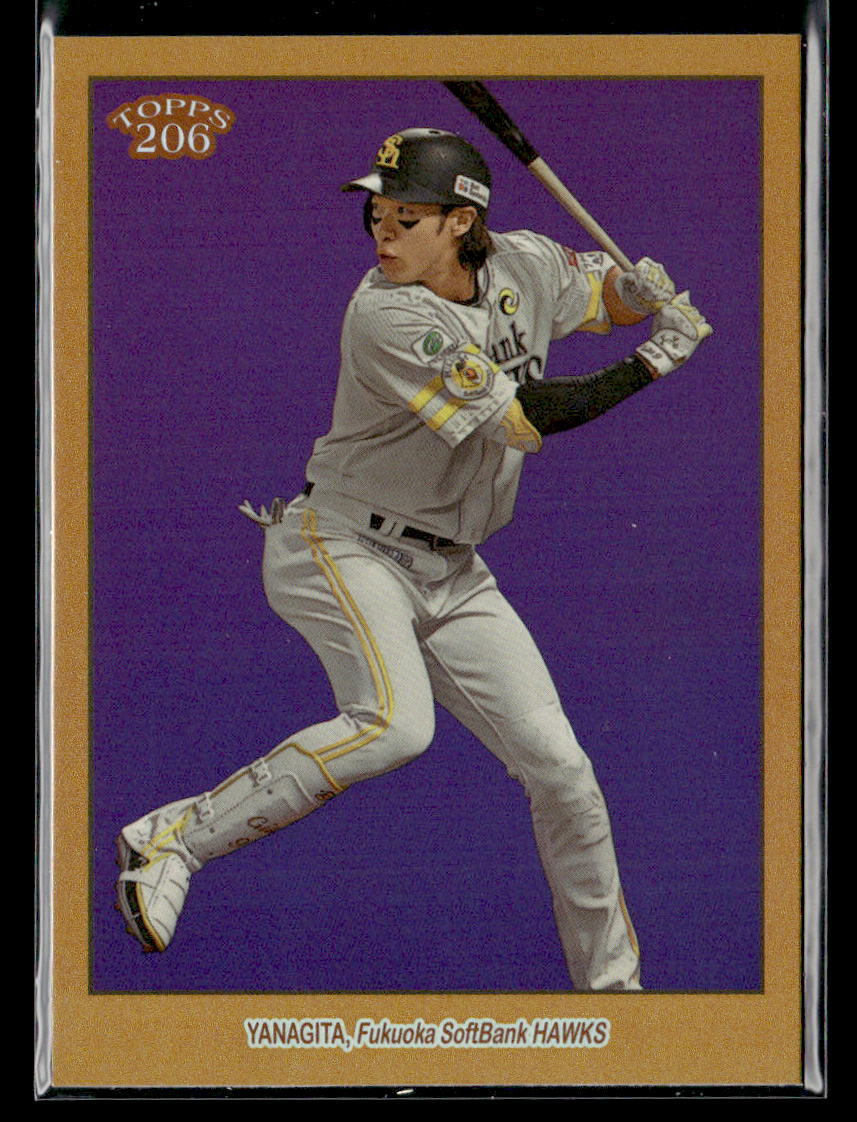 yuki　1117 Yuki Yanagita #'d /50 - 2023 Topps NPB 206 Image Variations