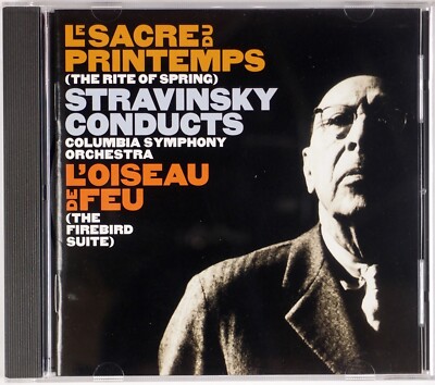 STRAVINSKY: Rite or Spring  Firebird Suite SACD DSD Sony Classical Audiophile CD