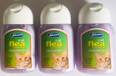 johnsons cat flea shampoo
