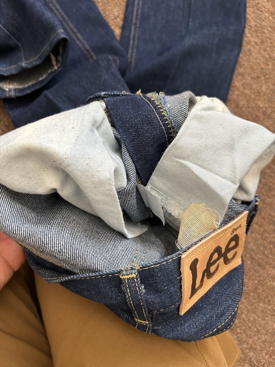 Vtg 70s Lee Riders 5 Pocket Sanforized Jeans Union Made in Vtg 70s Lee Riders 5 Pocket Sanforized Jeans Union Made in