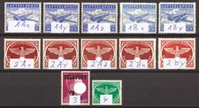 MiNr. 1-4 A,B,x,y,z Deutsches Reich Feldpost 1942-1944 &uuml; 15 Sets zur Wahl o/*/**