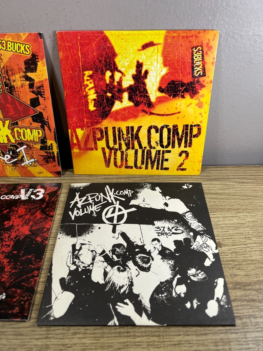 Various Artists - AZ Punk.Comp - Vol 1-4 - CD Bundle - 2002