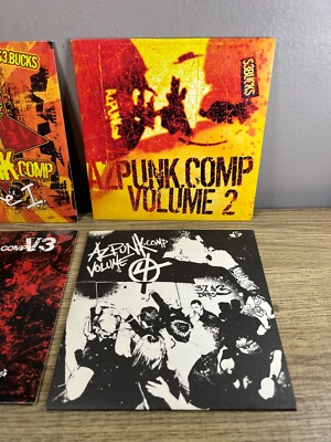 Various Artists - AZ Punk.Comp - Vol 1-4 - CD Bundle - 2002